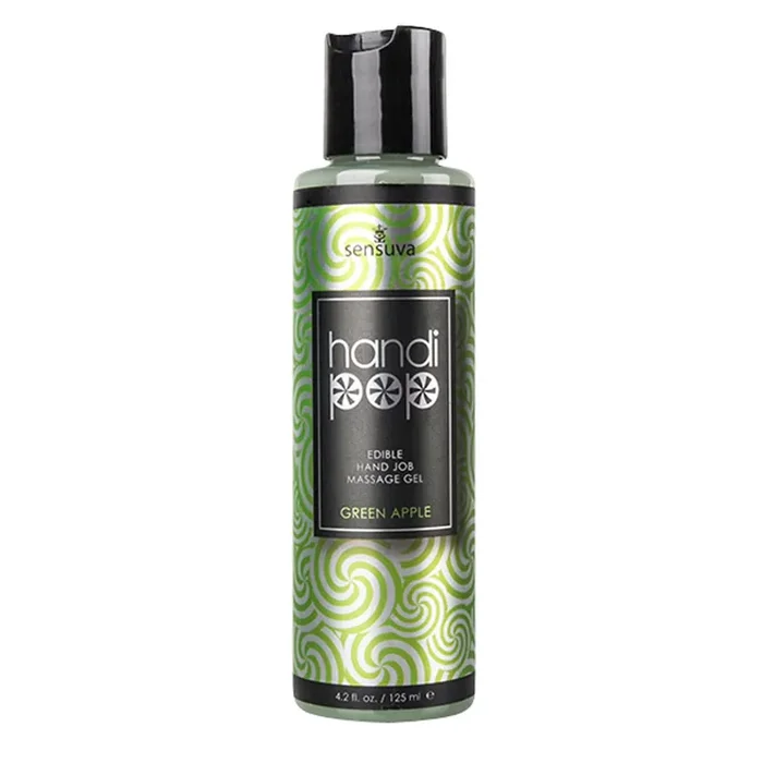 Sensuva – Handipop Handjob Massagegel Grüner Apfel – 125 ml