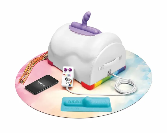 Sex-Maschine im Einhorn-Design