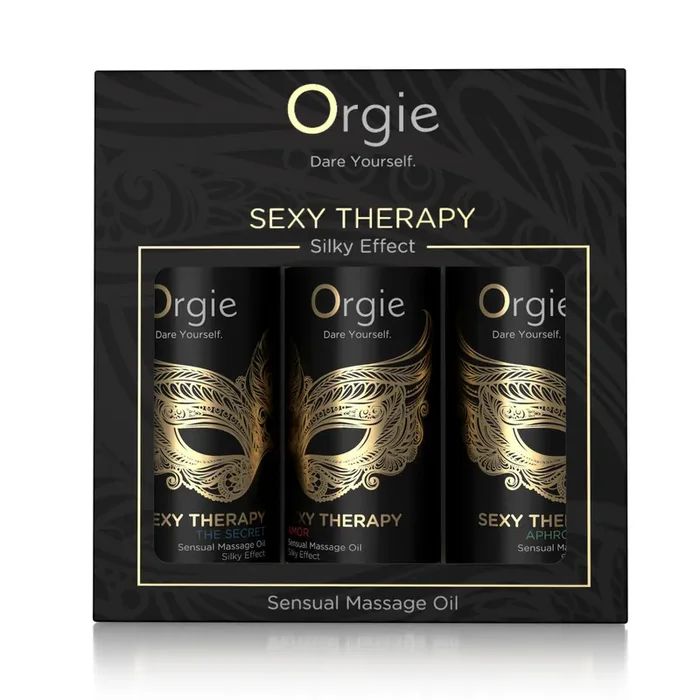 Sexy Therapy – Sensual Massage Oil Set – Mini Size