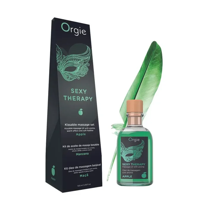 Sexy Therapy Lips Massage Set Apple 100ml