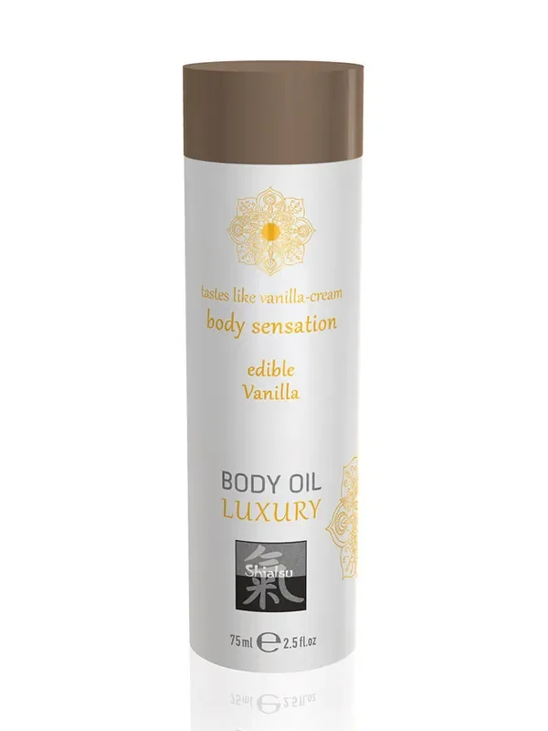 Shiatsu Massageöl Edible Vanilla (75ml)