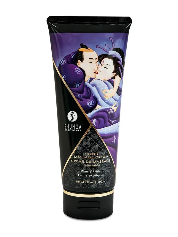Shunga Kissable Massage Cream Exotic Fruit (200 ml)