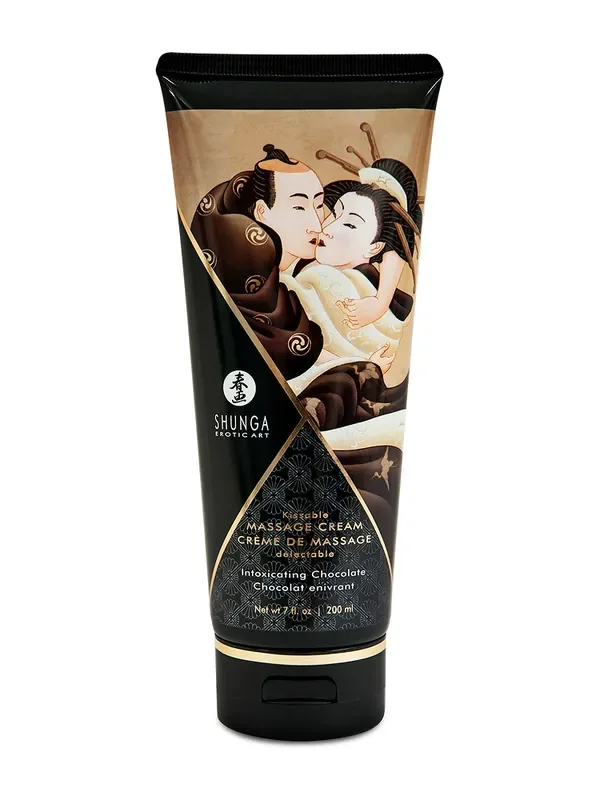 Shunga Kissable Massage Cream Intoxicating Chocolate (200 ml)