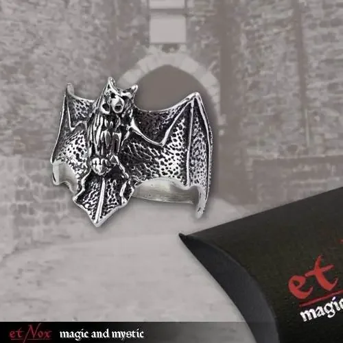 Silberring ‘Fledermaus‘