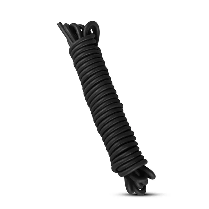 Silikon Bondageseil – schwarz