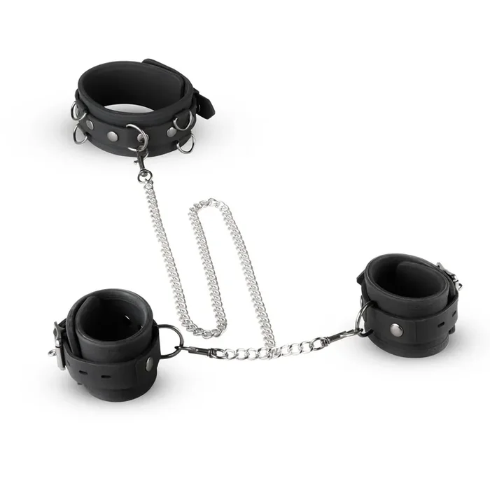 Silikon Kragen und Handschellen