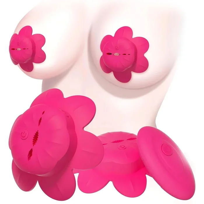 Silikon-Nippelvibratoren – Fernbedienung, einstellbare Intensität