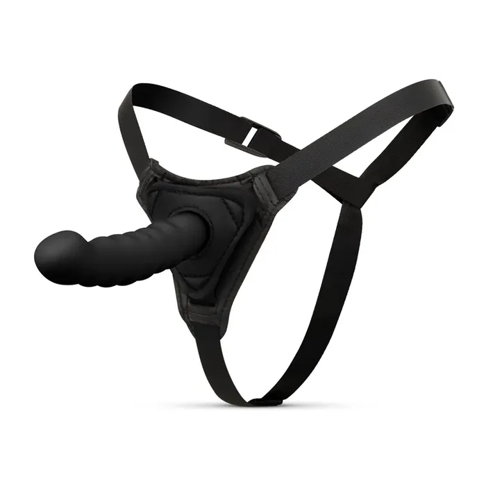 Silikon Umschnalldildo – gebogen