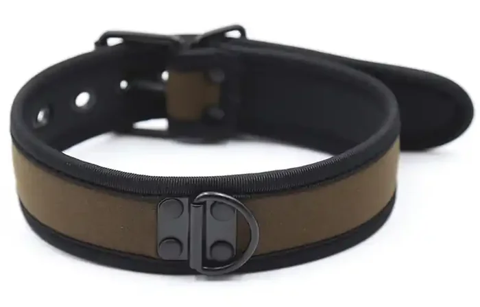 Simply Puppy Neopren Halsband Braun