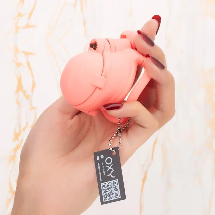 Slip Cap Design Spiked Chastity Cage