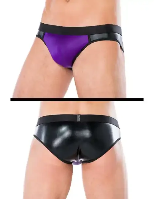 Slip MC/9065 schwarz/lila