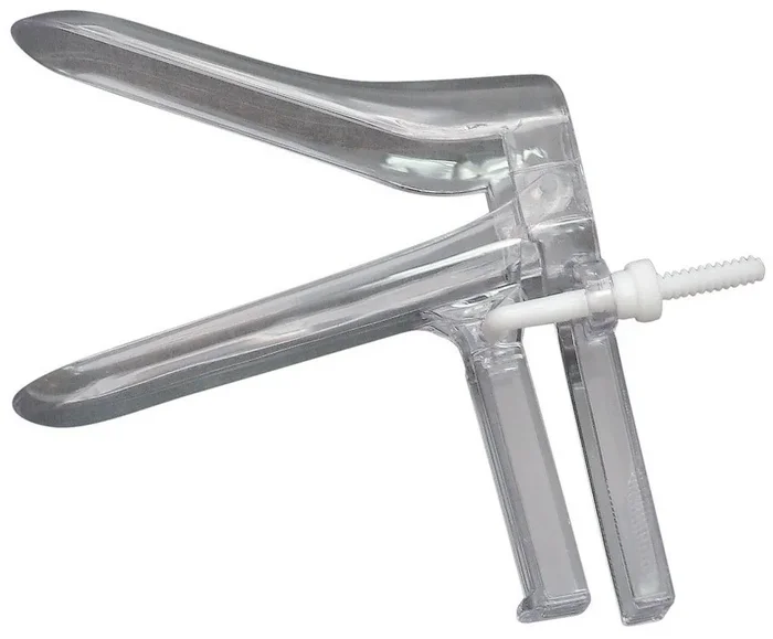 Spekulum Transparent Plastik 10 cm