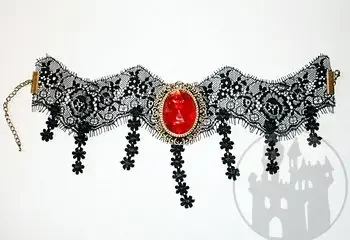 Spitzenhalsband ‘Blood Moon‘