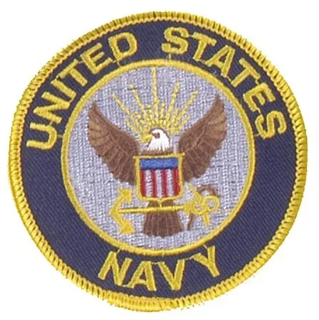 Stoffabzeichen ‚U.S. Navy‘