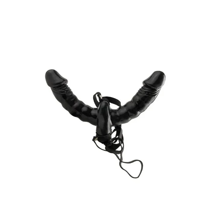 Strap-on Harness „Vibrating Double Delight“