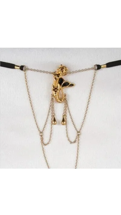 String “Der Gesang der Meerjungfrau” Gold