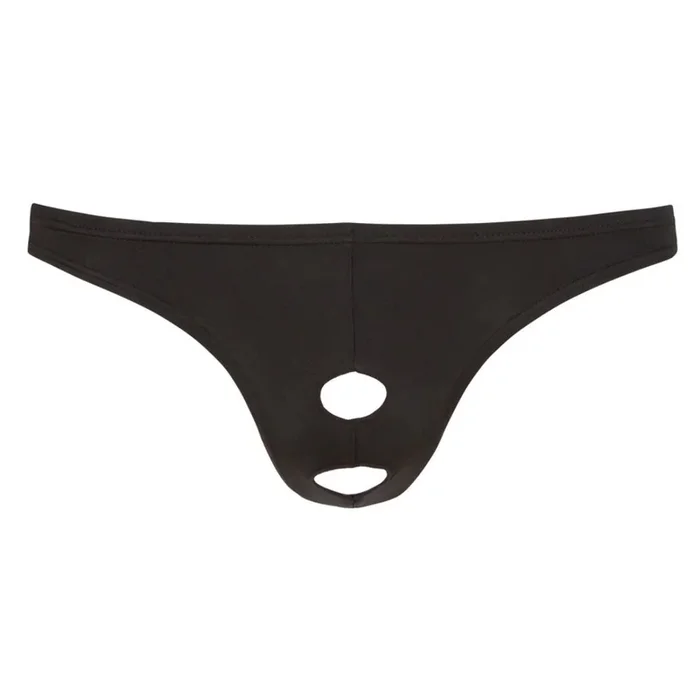 String mit Öffnungen für Penis und Hoden
