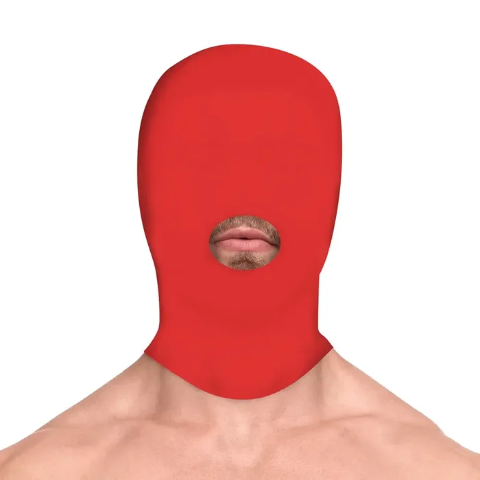 Submission Mask Kapuze Rot