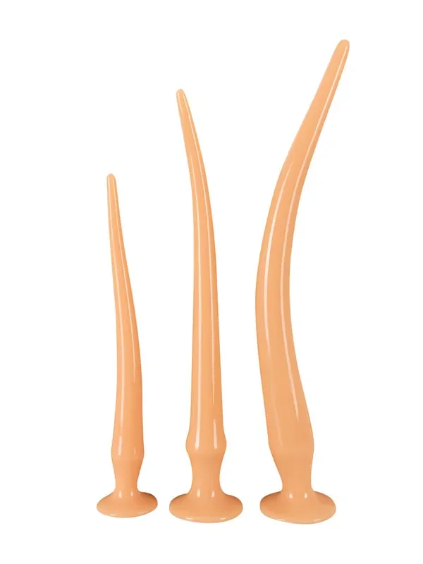 Super Long Flexible Analplug-Set, haut