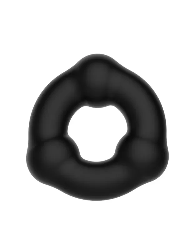 Superweicher Silikonring – Modell 7 – Schwarz