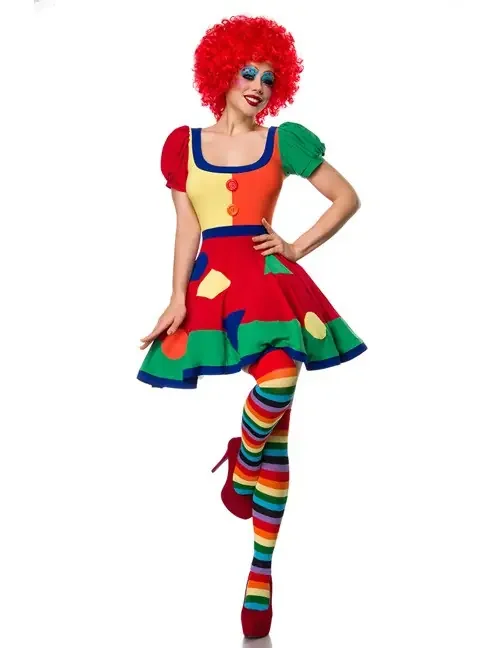 Süßes Clown Kostüm – Komplettset
