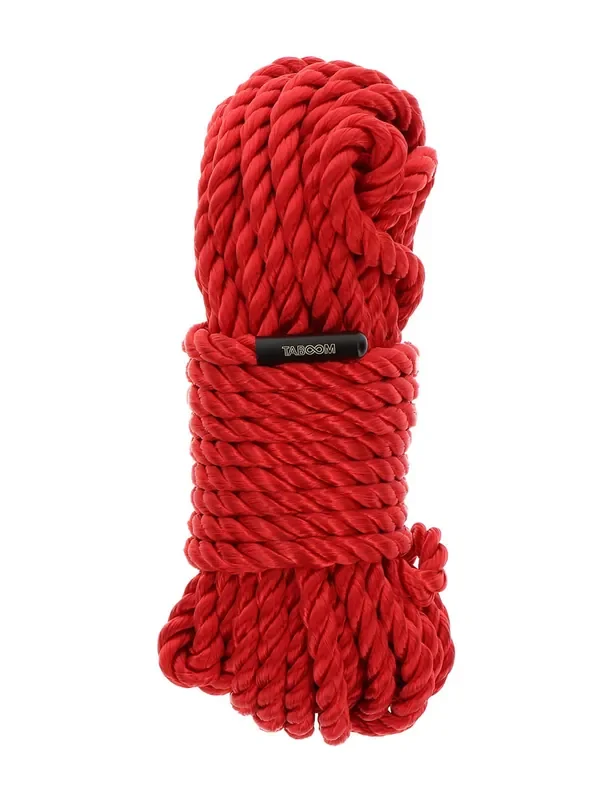 TABOOM Bondage Rope 7 mm Bondageseil 10m, rot
