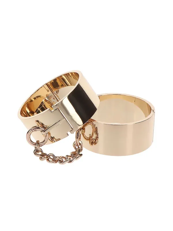 TABOOM Dona Slave Wrist Cuffs Handfesseln, gold