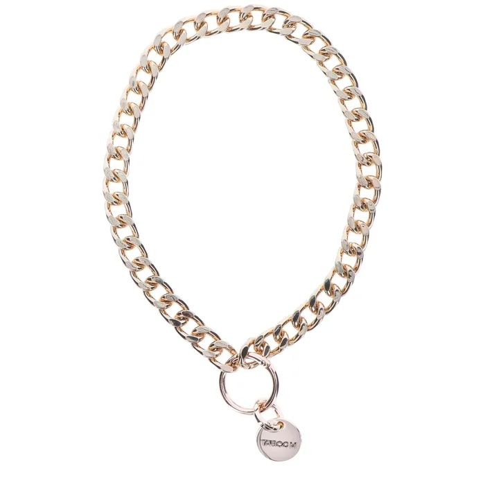 Taboom Statement-Halskette »Donna« Aus Goldfarbenem Metall