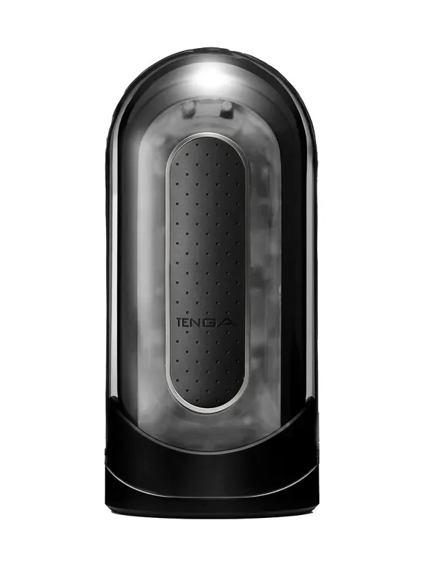 Tenga Flip Zero Vibration Black Strong Edition Masturbator, schwarz