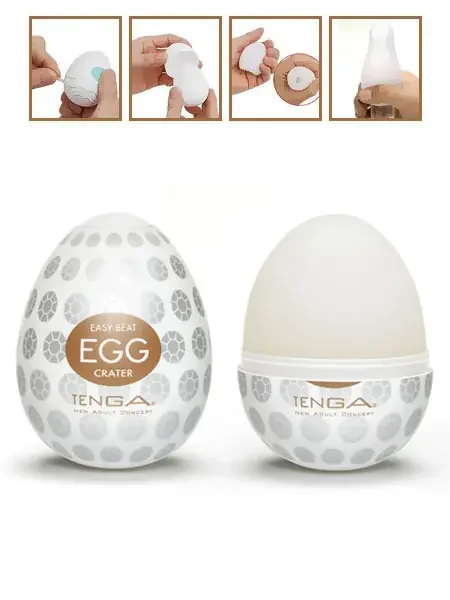 Tenga Ona Egg Crater Einweg-Masturbator