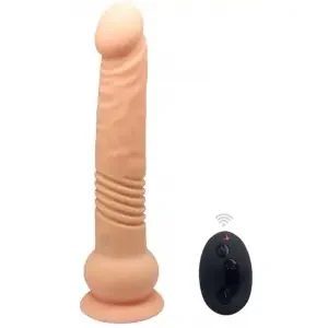 The Commander Vibrating Dildo 19 x 3.7 cm