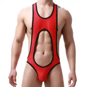 Tolomos Jock Bodysuit Rot