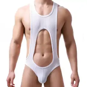 Tolomos Jock Bodysuit Weiß