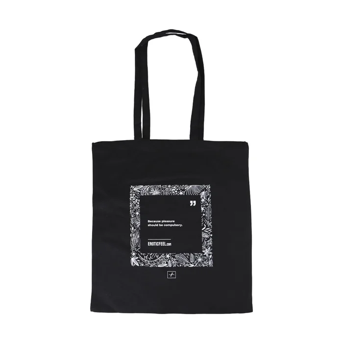Tote Bag EroticFeel FeeltheFlowers (Englisch)