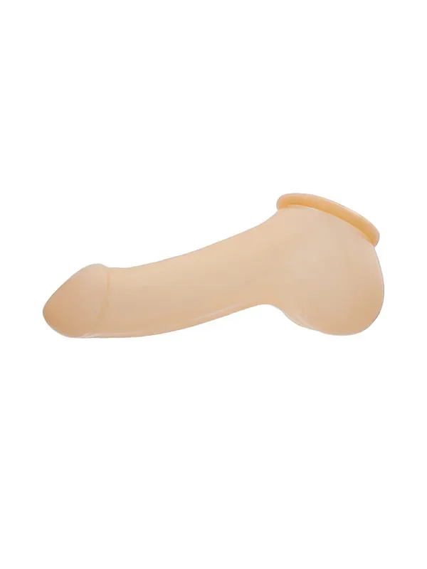 Toylie Adam Latex-Penis-Hodenhülle (4,5cm), transparent
