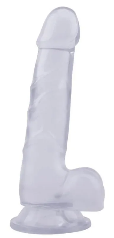 Transparenter Dildo Hi-Rubber 14 x 3.6 cm
