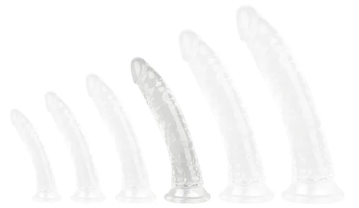 Transparenter Dildo No Ball XL 22 x 4.5cm