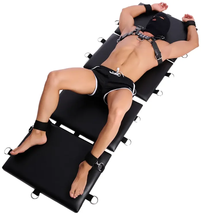 Transportable BDSM-Matratze 4 Klappen + 12 Zubehörteile
