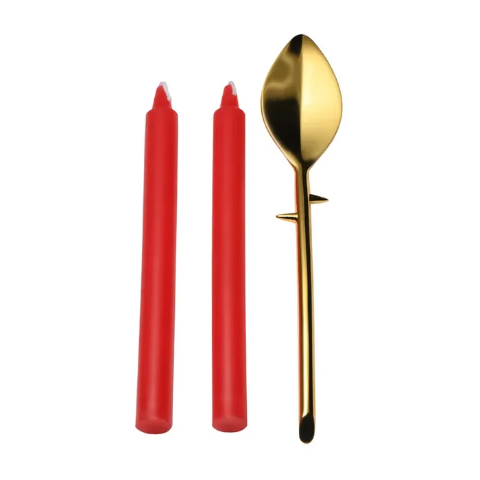 Tropfen-Sensation – Löffel- und Tropfkerzen-Set