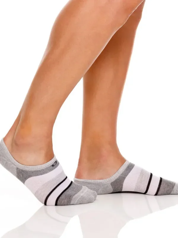 Unico Lacrosse Sneakersocken, grau/weiß