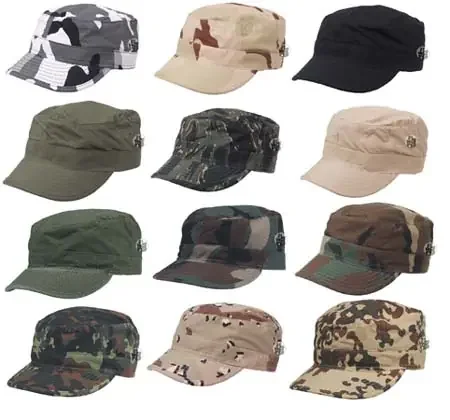 US BDU Feldmütze mit Rip Stop (Farbe Oliv)
