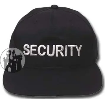 US Cap ‘Security‘ mit Schild – größenverstellbar