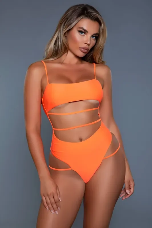 Venetia Badeanzug – Orange