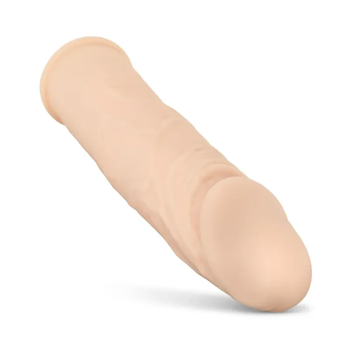 Verlängernde Penis-Hülle – Beige