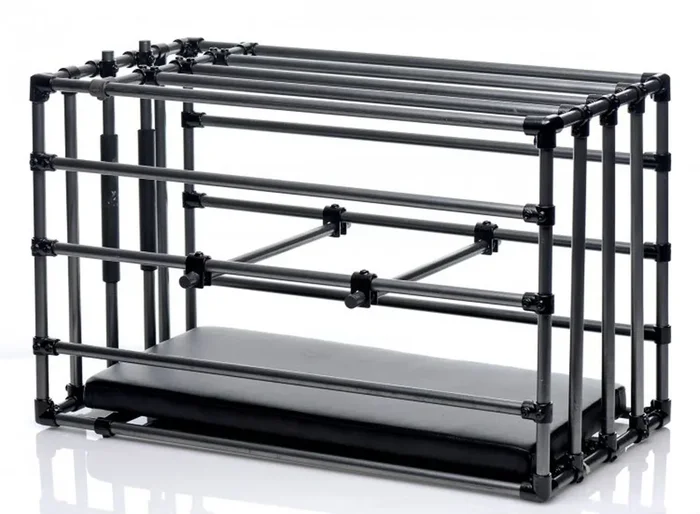 Verstellbarer Bondage Zwinger Käfig