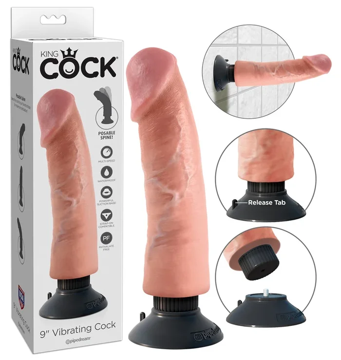 Vibrator King Cock – 9 Zoll