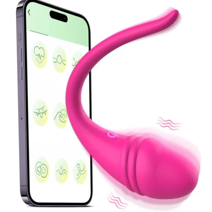 Vibrator sex toy with app and Bluetooth remote control vibrators with 10 vibration modes