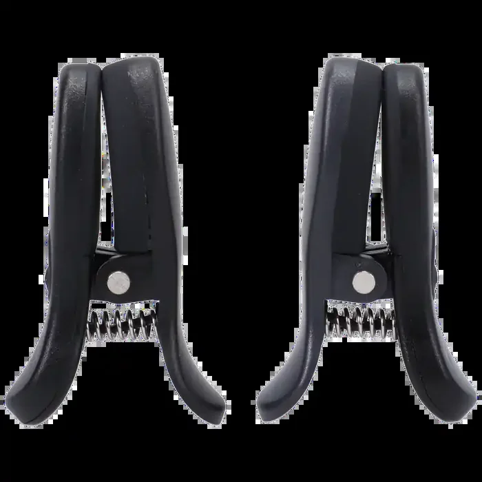 Vibro Grippers – Vibrating Nipple Clamps with Case – Black