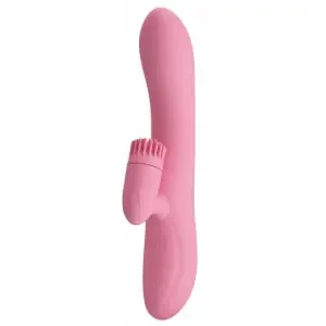 Vibro Rabbit Chris 20 x 3,5 cm Pink