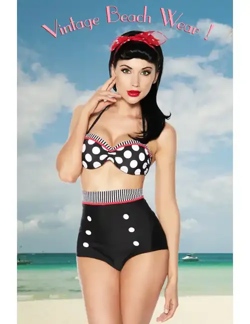 Vintage-Push-Up-Bikini